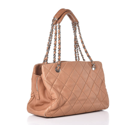 Chanel Caviar CC Timeless Tote Beige 3 of 15