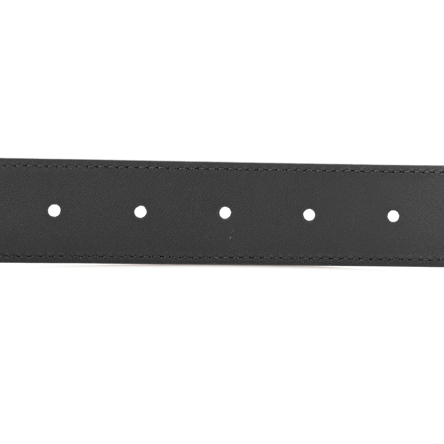 Gucci Moon Calfskin Double G 30mm Belt 100 40 Black 5 of 9