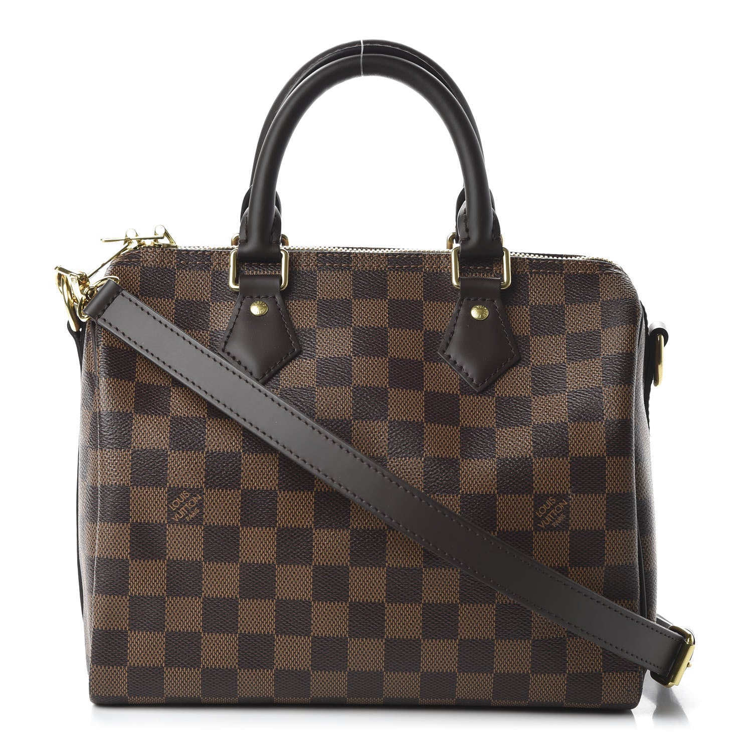 Louis Vuitton Damier Ebene Speedy Bandouliere 25 1 of 10