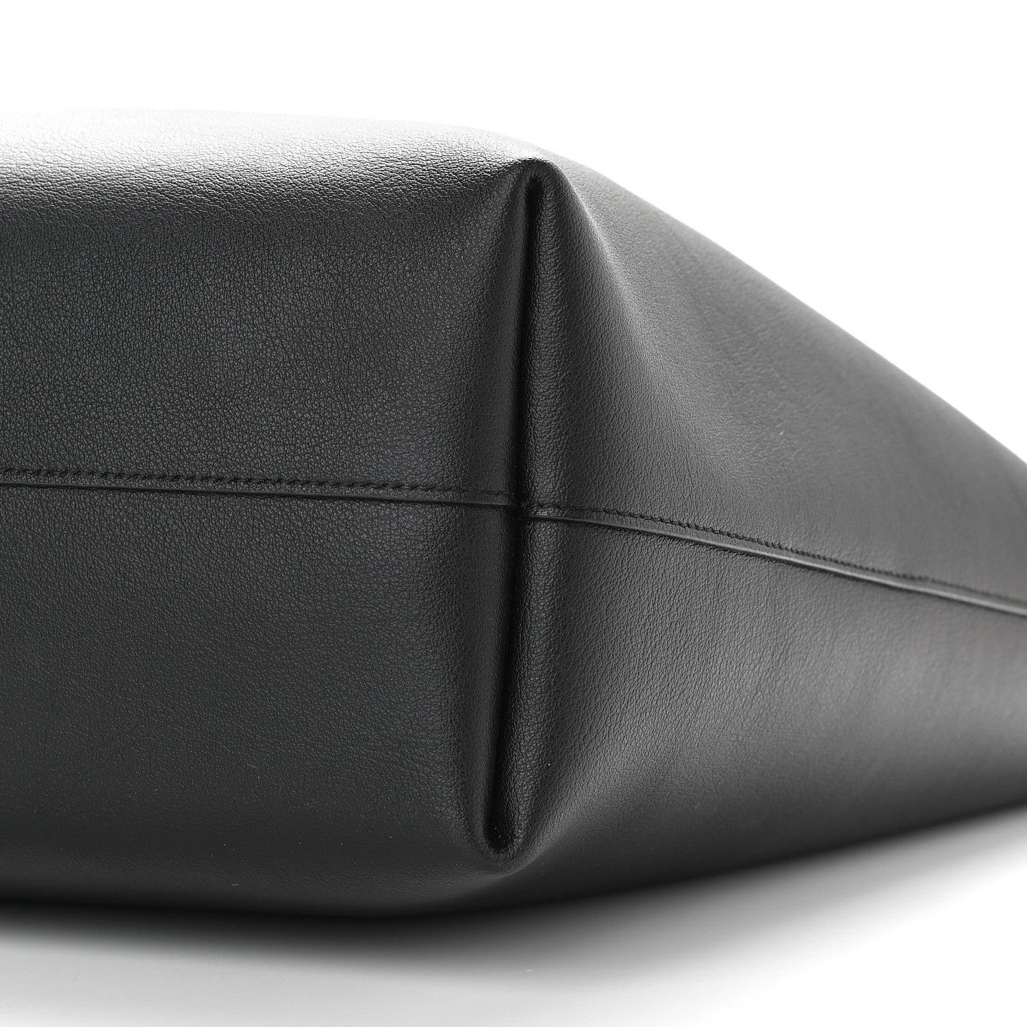 Saint Laurent Calfskin Large Shopping Tote Black 9 of 9