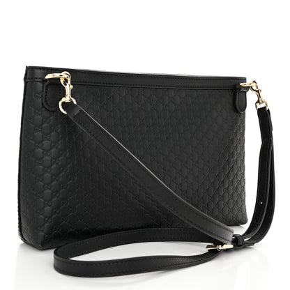 Gucci Microguccissima Flat Crossbody Black 3 of 10