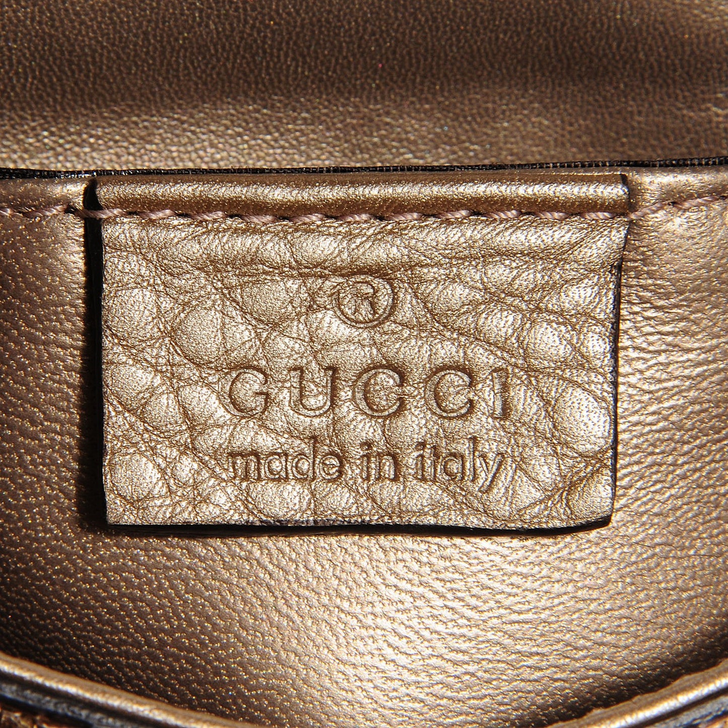 Python Small 1973 Chain Shoulder Bag Gold