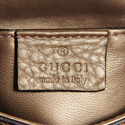 Gucci Python Small 1973 Chain Shoulder Bag Gold 6 of 7
