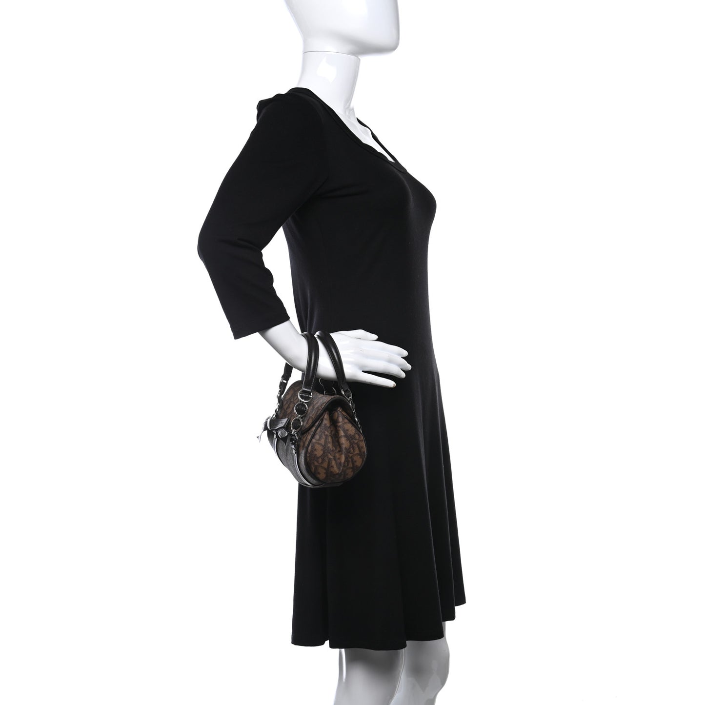 Monogram Mini Romantique Trotter Bag Brown