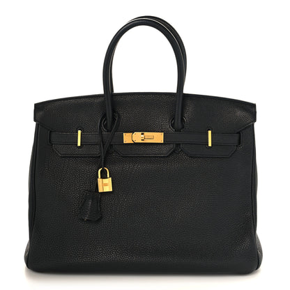 Hermes Togo Birkin 35 Black 1 of 13