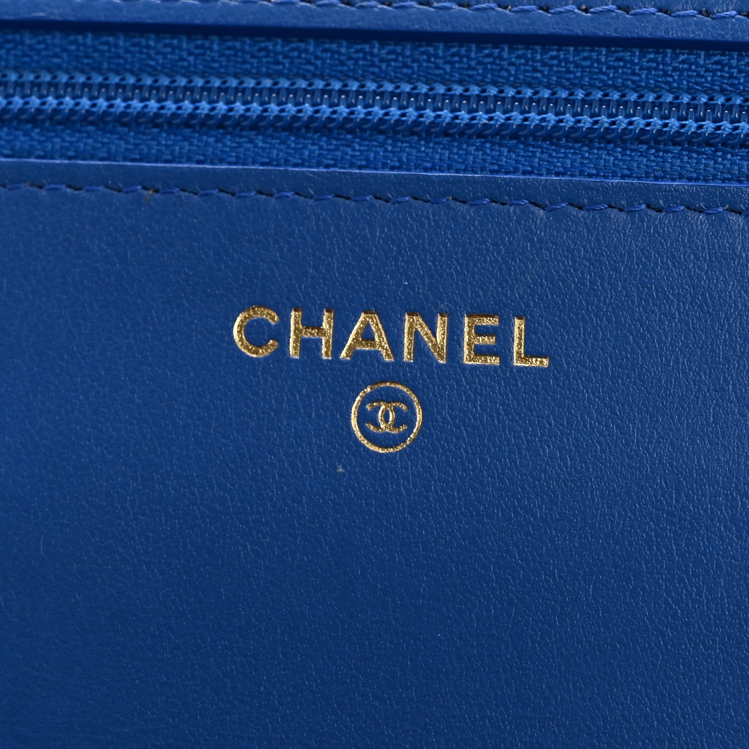 Chanel Tweed Quilted Chanel 19 Wallet On Chain WOC Blue Pink 6 of 14