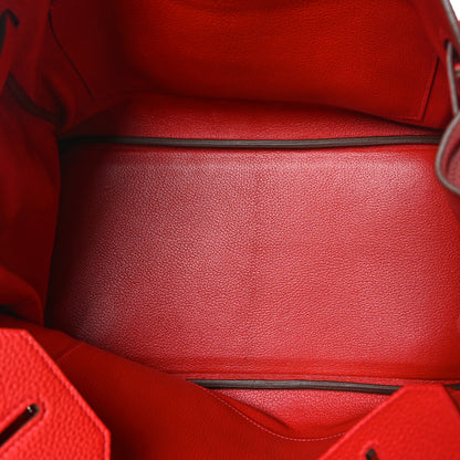 Hermes Togo Birkin 35 Rouge Casaque 5 of 10