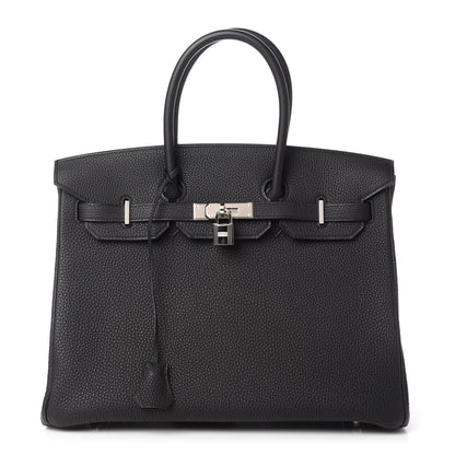 Hermes Togo Birkin 35 Black 1 of 11