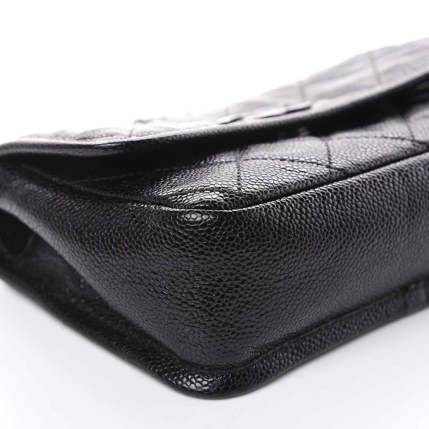 Caviar Small Natural Beauty Flap Black