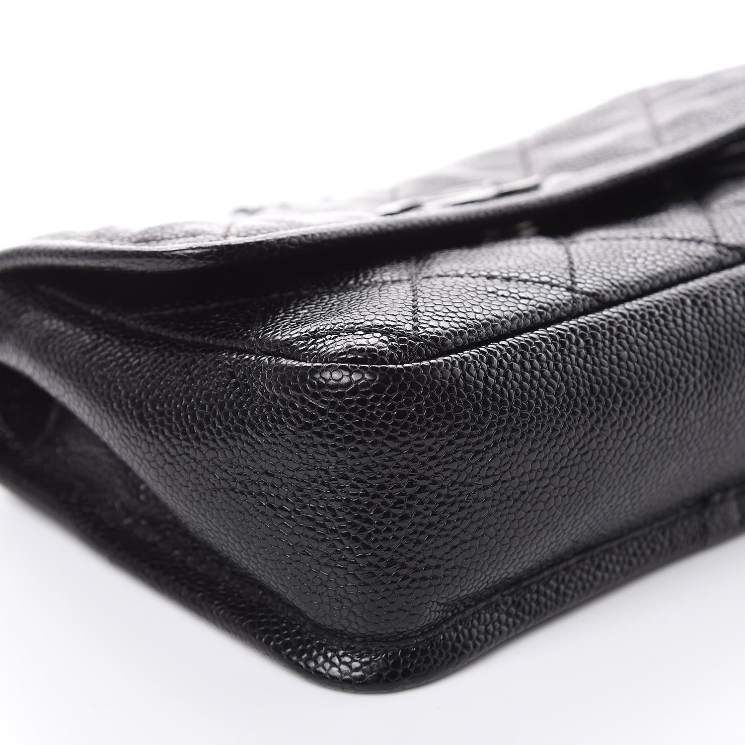 Chanel Caviar Small Natural Beauty Flap Black 8 of 10