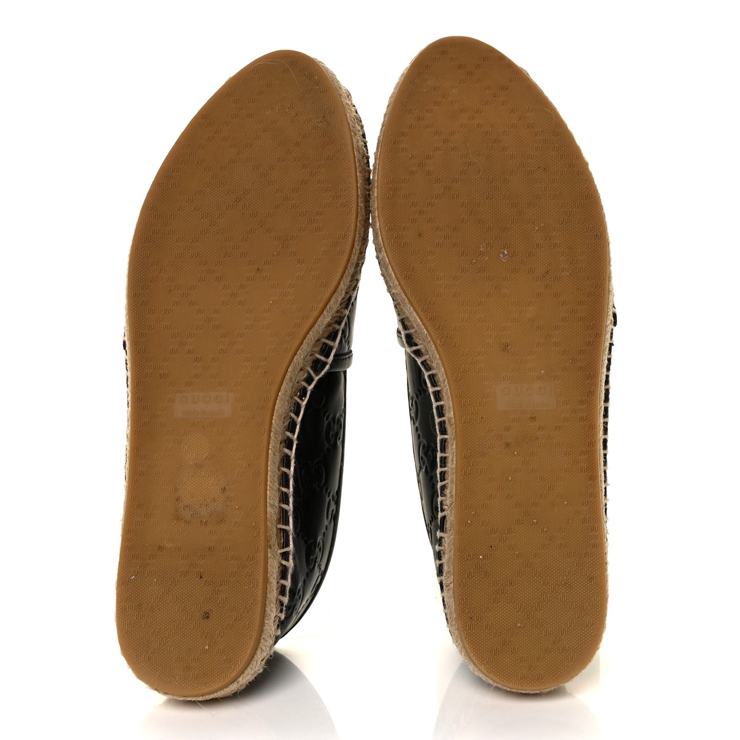 Guccissima Signature Espadrilles 38 Black