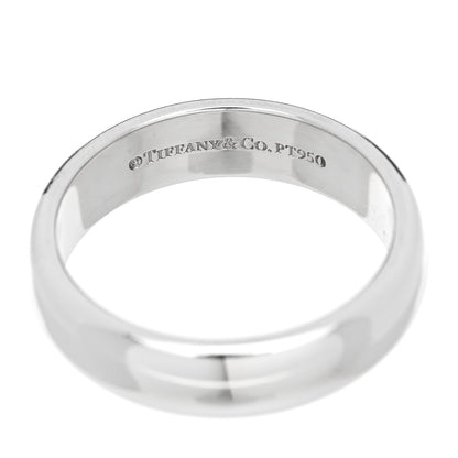 Tiffany Platinum 4.5mm Forever Wedding Band Ring 48 4.5 4 of 4