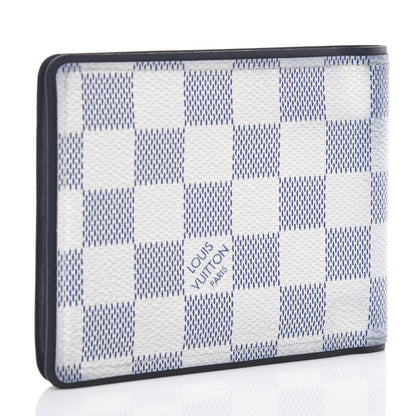 Louis Vuitton Damier Coastline Slender Wallet 3 of 8