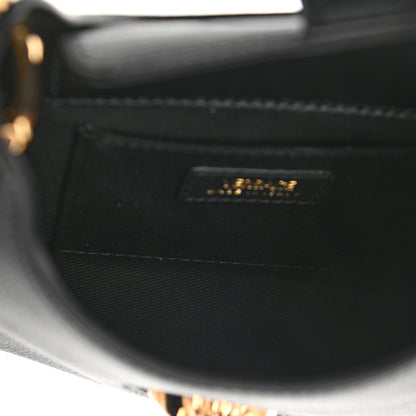 Versace Calfskin La Medusa Small Hobo Crossbody Black 5 of 8