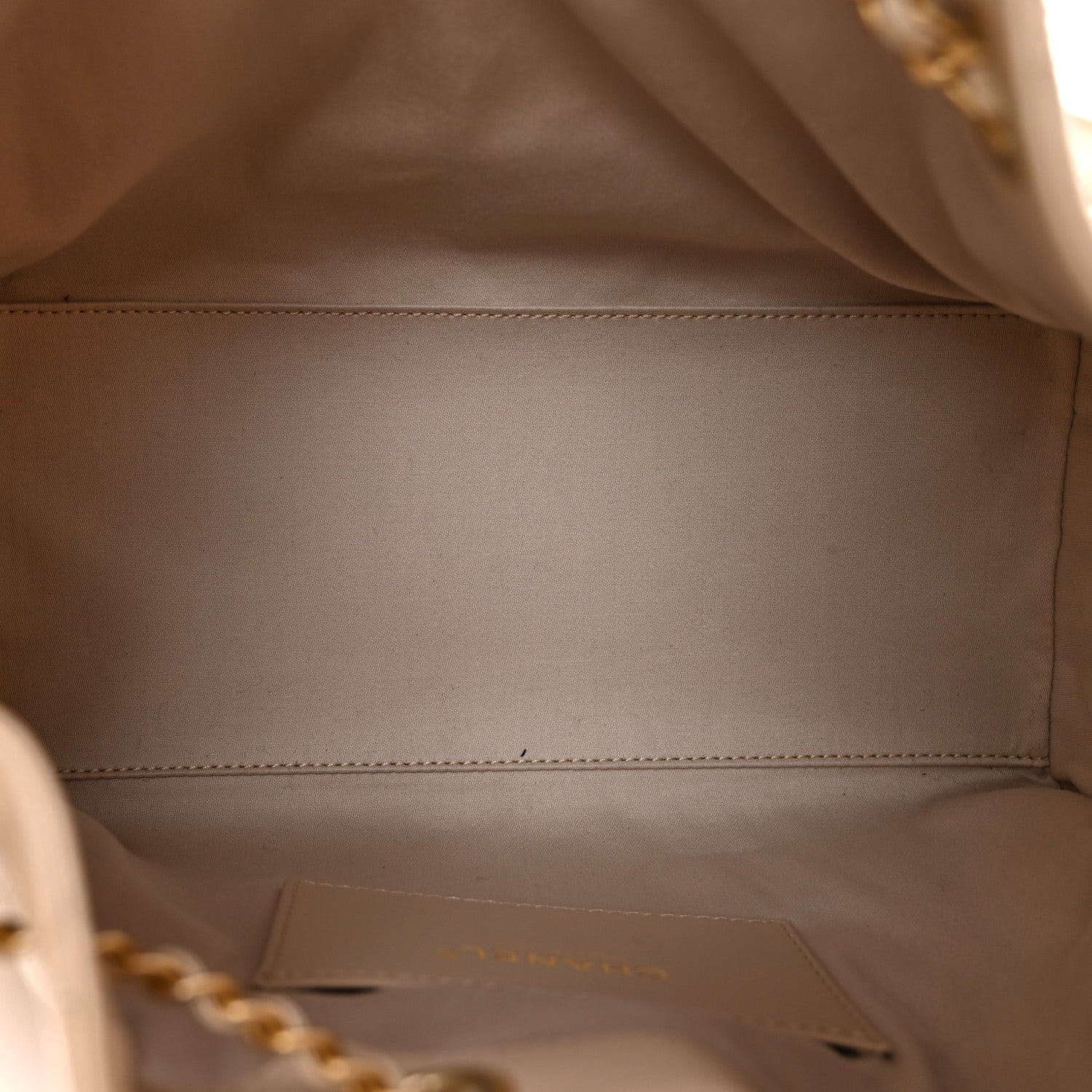 Chanel Caviar Quilted Small Chanel 25 Handbag Beige 5 of 15