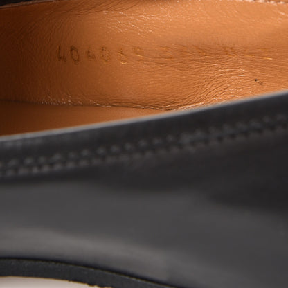 Gucci Calfskin Jordaan Loafers 36.5 Black 8 of 9