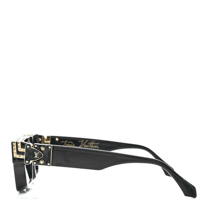 Louis Vuitton Acetate 1.1 Millionaires Sunglasses Z1165W Black 3 of 8