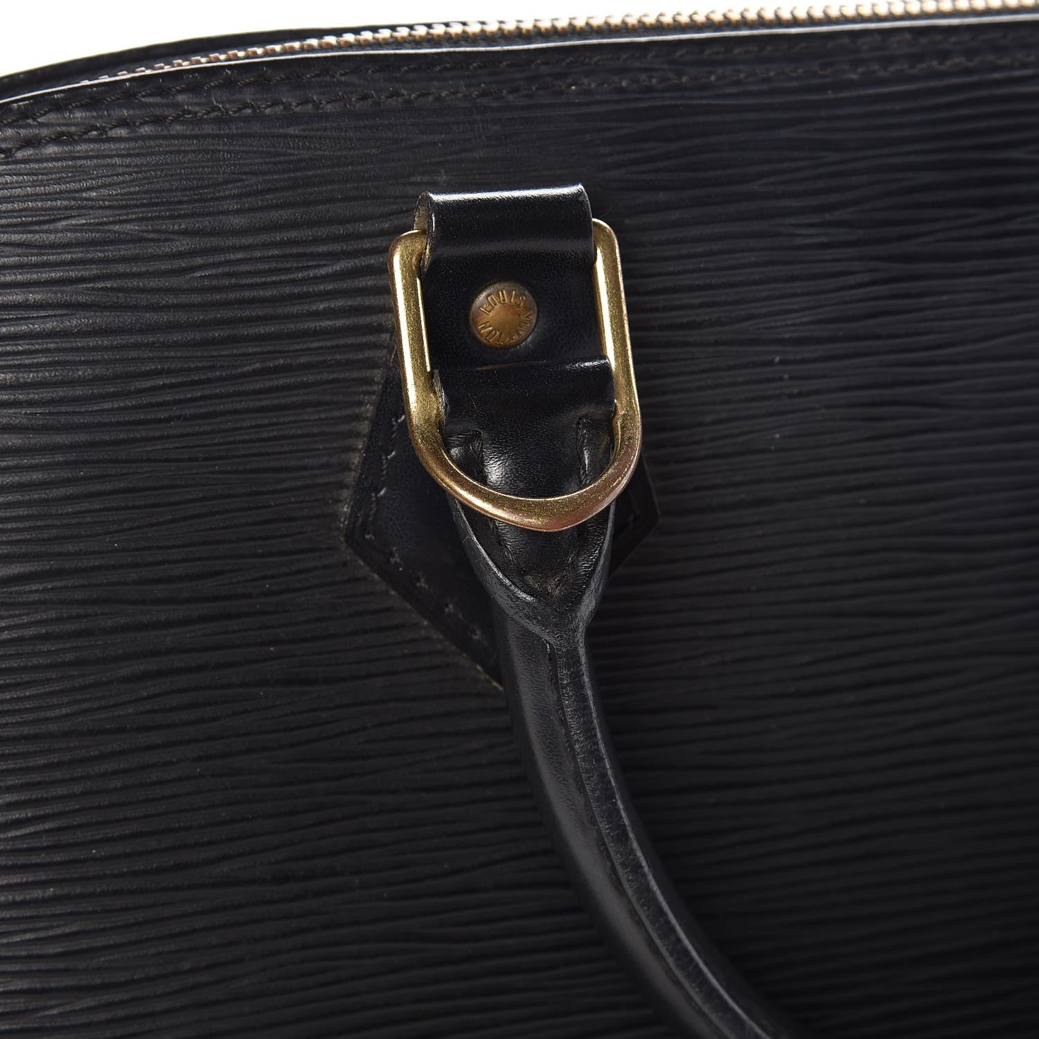 Louis Vuitton Epi Alma PM Black 8 of 11