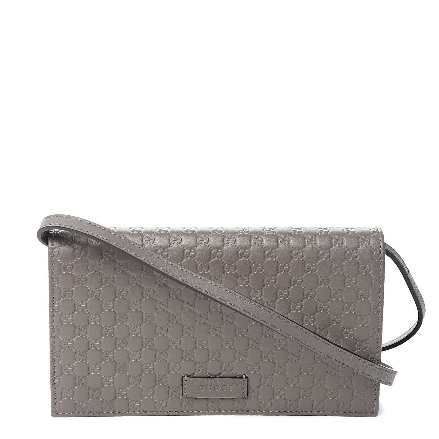 Soft Microguccissima Crossbody Wallet Loess