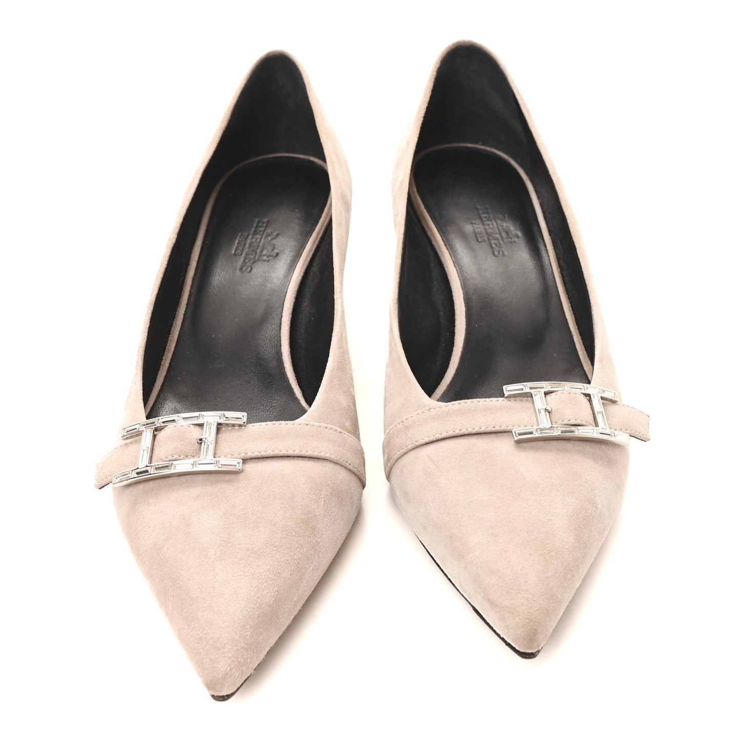 Chevre Velours Blush 40 Pumps 36 Beige Rose