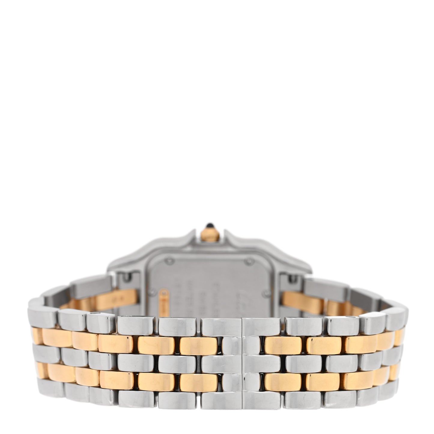 Stainless Steel 18K Yellow Gold 27mm Panthere Quartz Watch