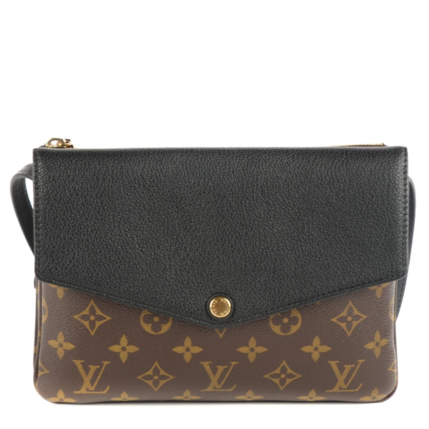 Monogram Twinset Pochette Black