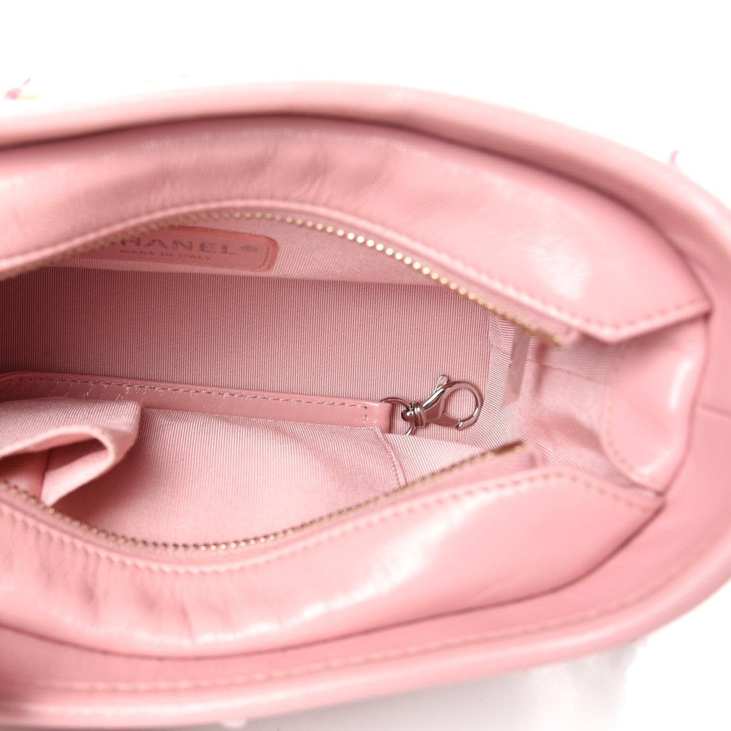 Chanel Tweed Calfskin Small Gabrielle Hobo Light Pink 5 of 10