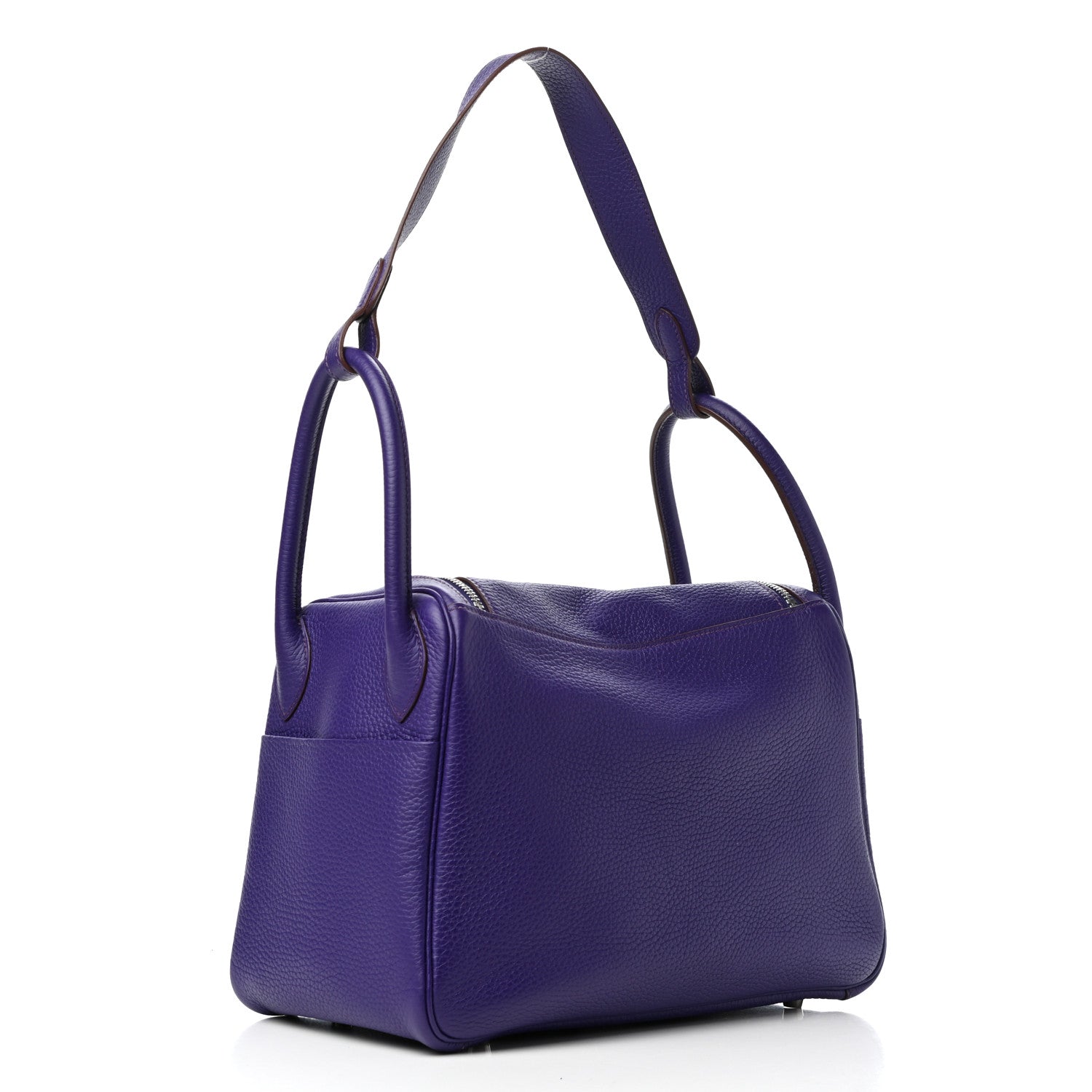 Hermes Taurillon Clemence Lindy 30 Iris 3 of 9