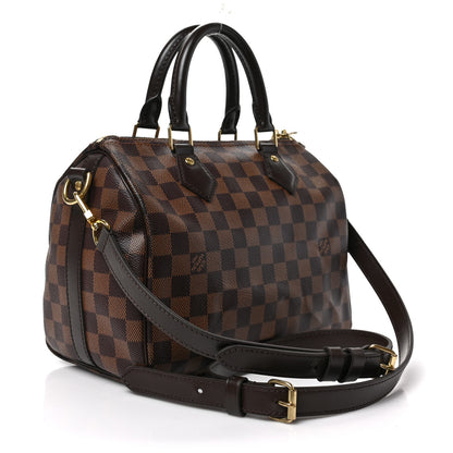 Louis Vuitton Damier Ebene Speedy Bandouliere 25 3 of 8