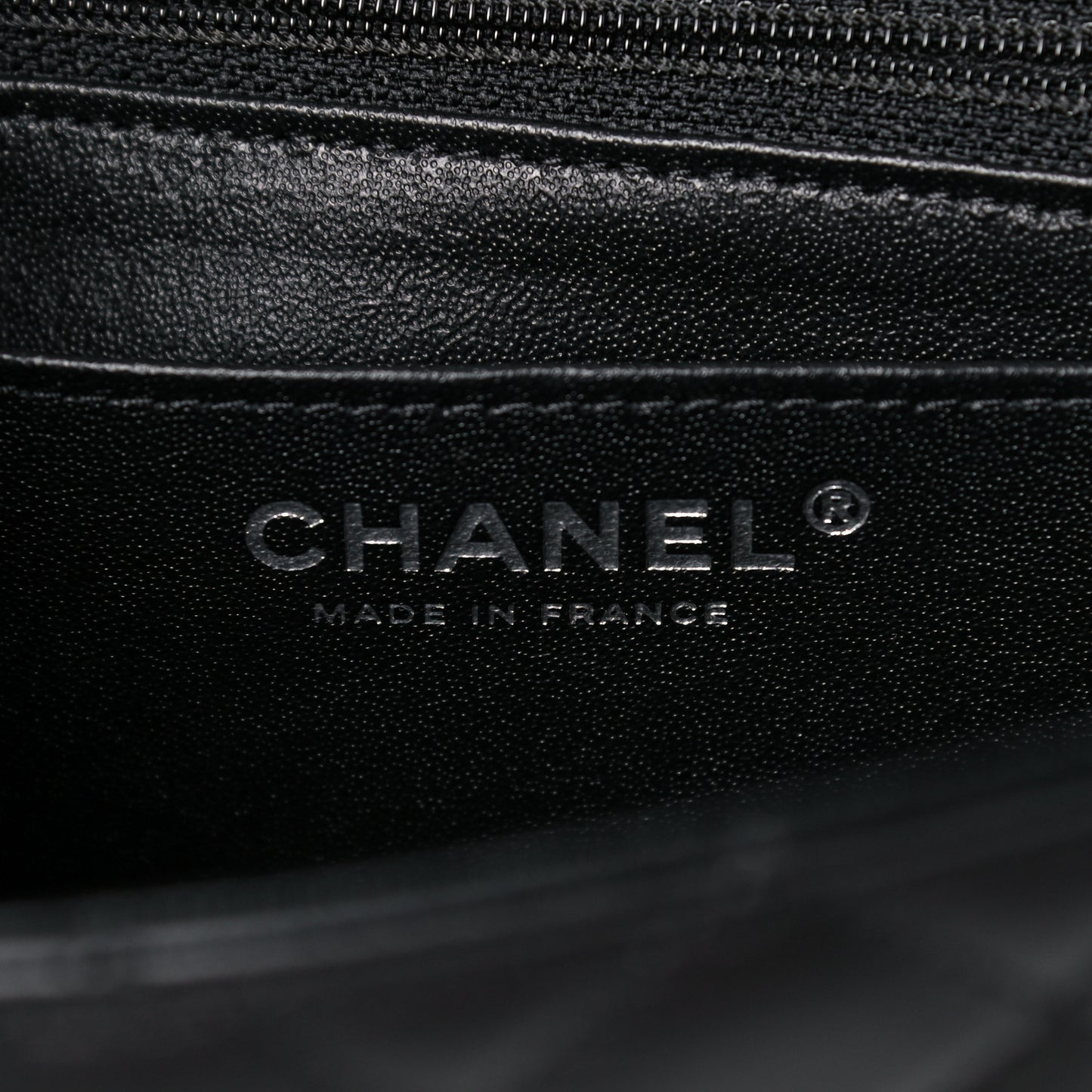 Lambskin Quilted Mini Rectangular Flap So Black