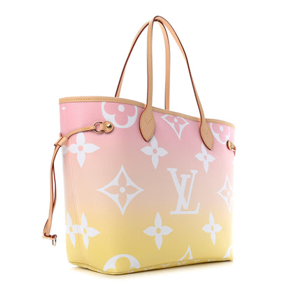 Louis Vuitton Monogram Giant By The Pool Neverfull MM Light Pink 2 of 4