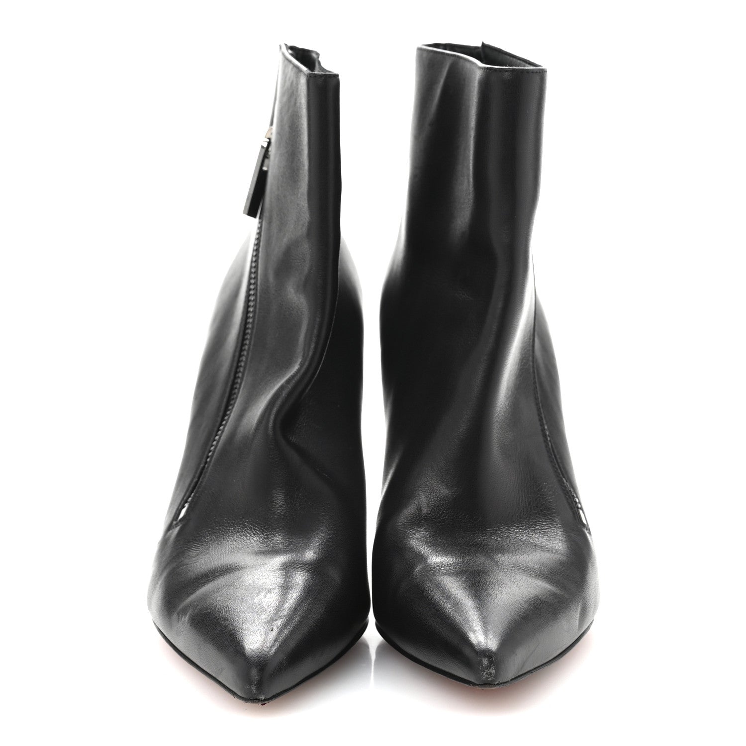 Christian Louboutin Calfskin So Kate Booty 85 Ankle Boots 38 Black 3 of 7