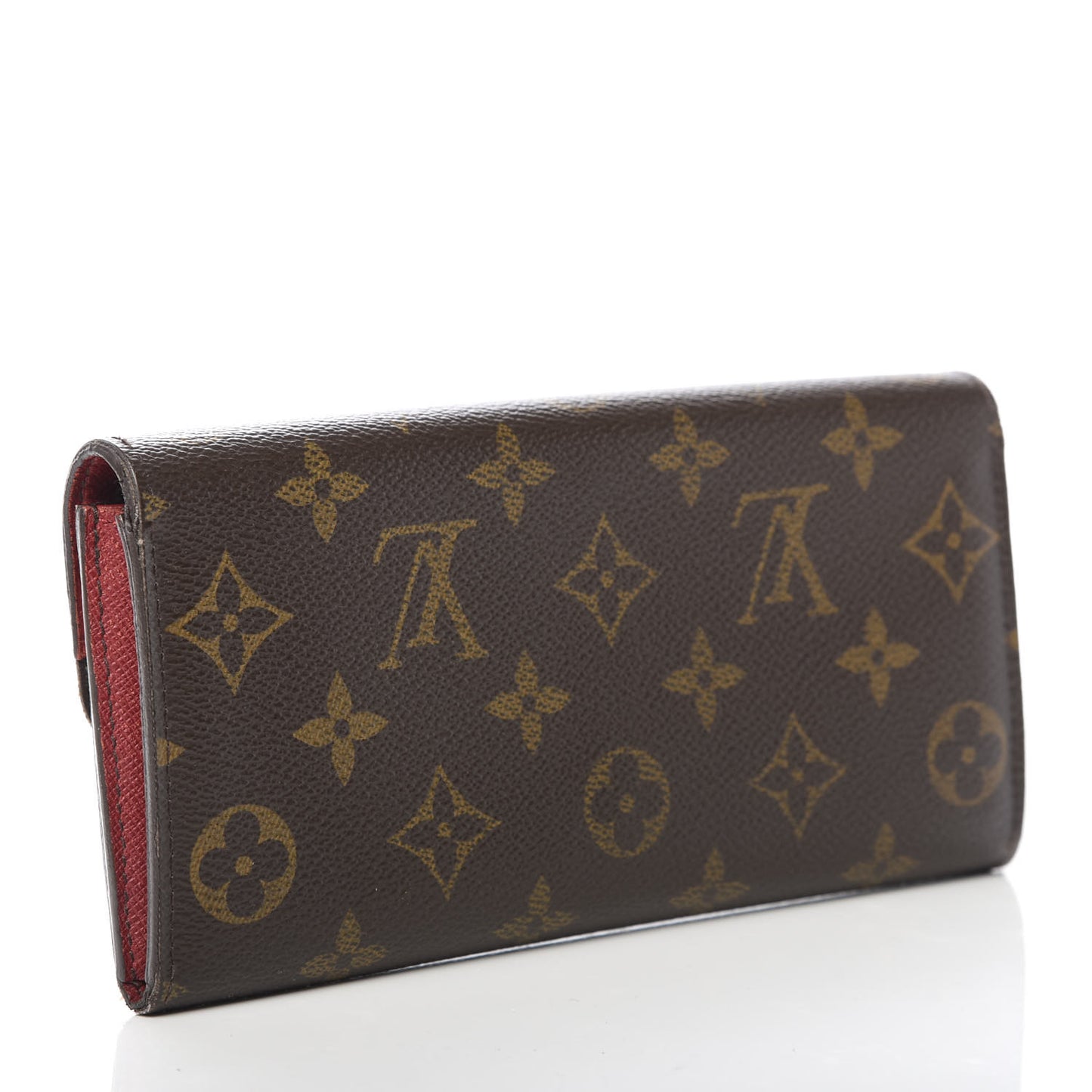 Monogram Emilie Wallet Red