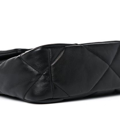 Chanel Lambskin Quilted Medium Chanel 19 Flap Black 8 of 10