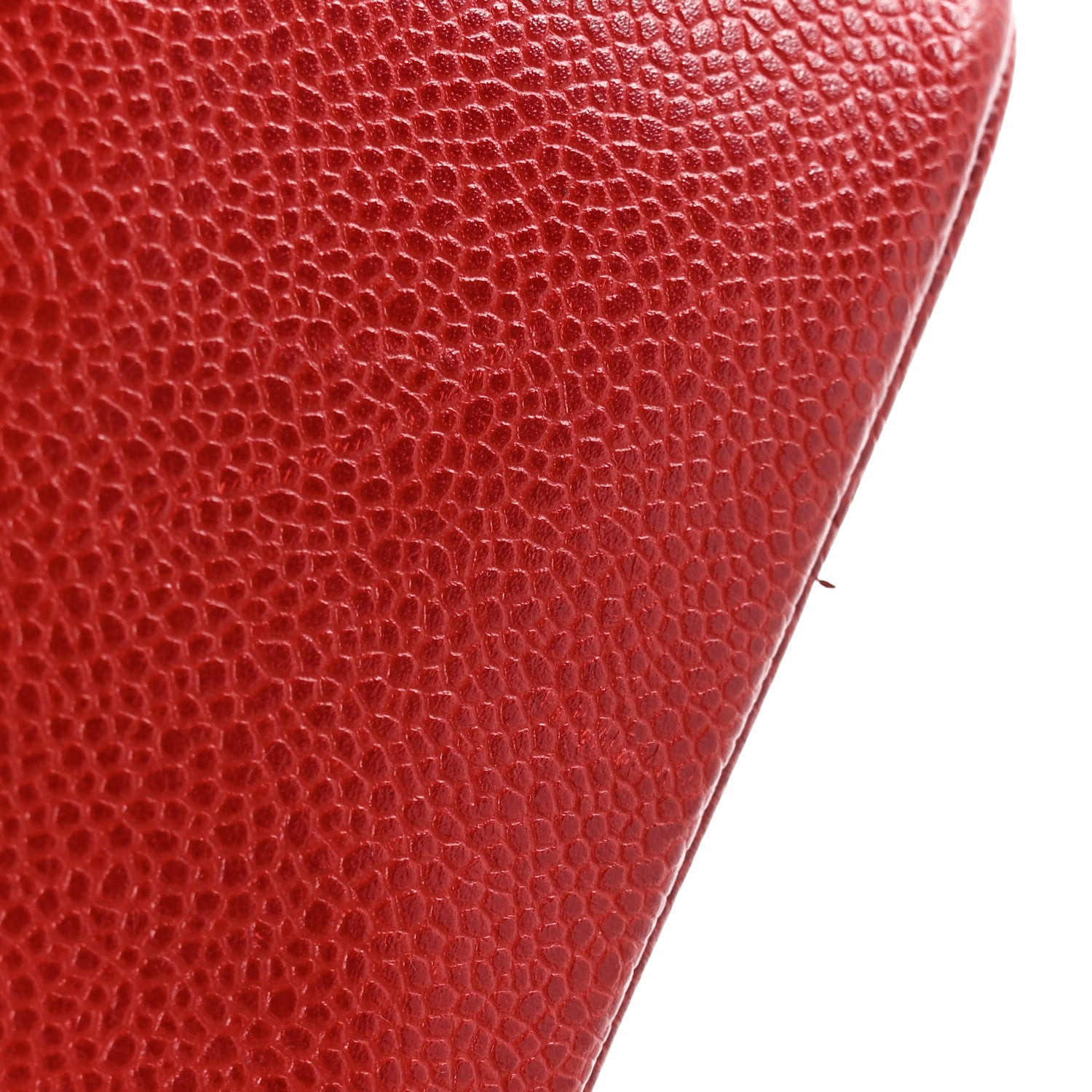 Chanel Caviar Vanity Cosmetic Case Red 16 of 16