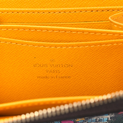 Louis Vuitton Monogram 2022 Christmas Animation New York Soho Zippy Coin Purse Yellow 6 of 8