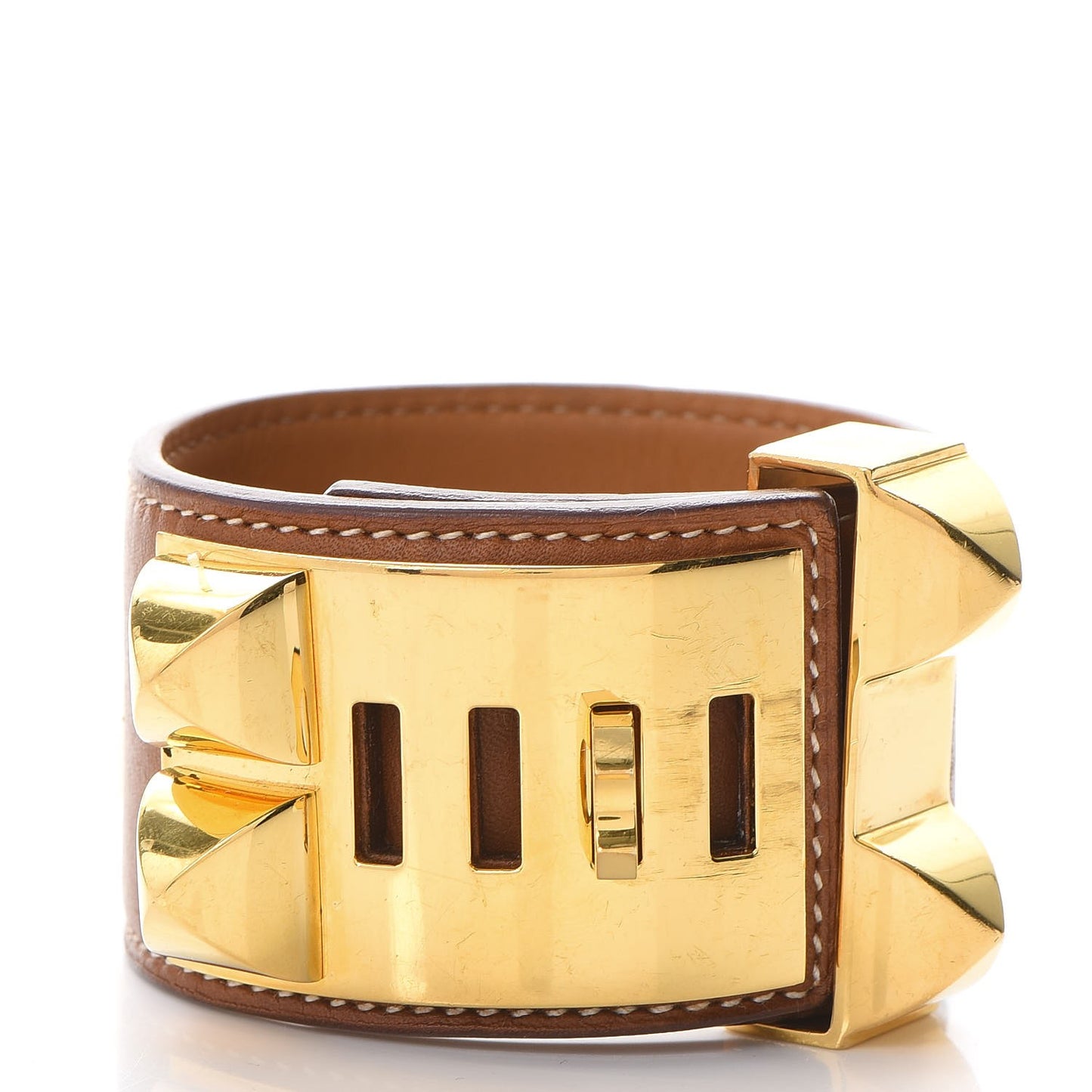 Barenia Collier de Chien CDC Bracelet S Fauve