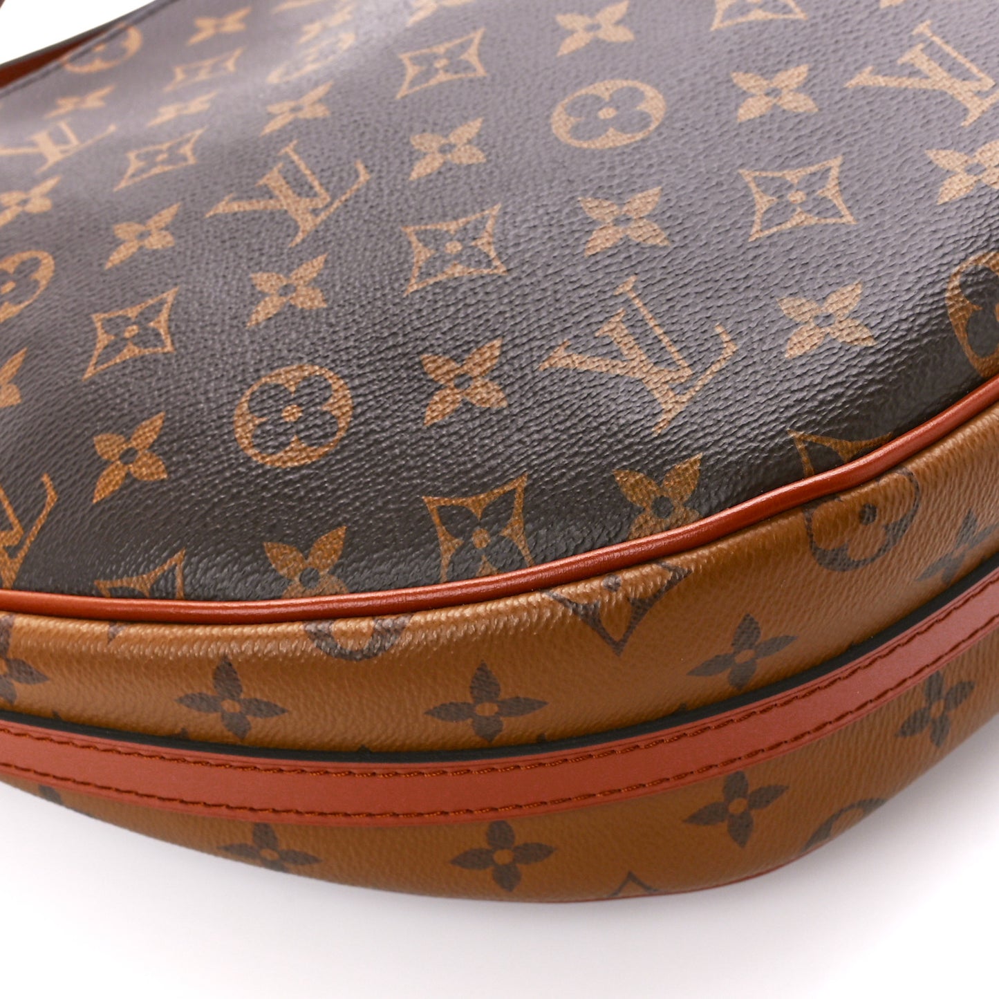 Reverse Monogram Loop Hobo