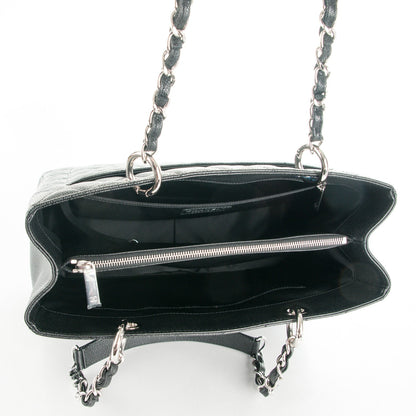 Chanel Caviar Quilted Grand Shopping Tote GST Black 5 of 7