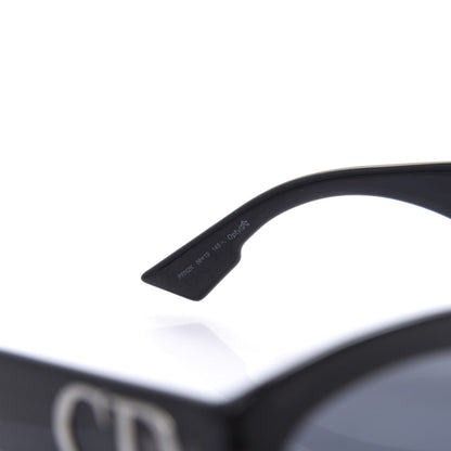 Christian Dior Acetate Cannage DDiorF Cat Eye Sunglasses Black 9 of 11