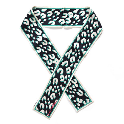 Louis Vuitton Silk Leopard Bandeau Blue Infini 1 of 3