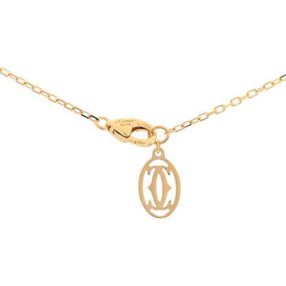 Cartier 18K Yellow Gold Diamond SM D'Amour Pendant Necklace 4 of 5