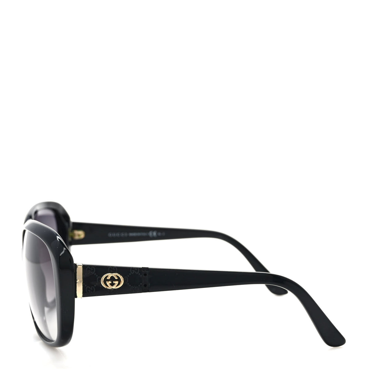 Gucci Acetate Oversize Square Frame Sunglasses GG3125S Black 3 of 7
