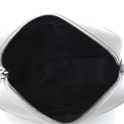 Saint Laurent Calfskin Matelasse Monogram Lou Camera Bag Granite 4 of 4