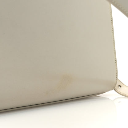 Saint Laurent Smooth Calfskin Manhattan Shoulder Bag Crema Soft 13 of 15