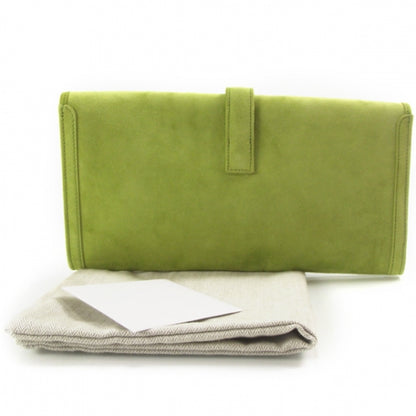 Hermes Veau Doblis Jige Elan 29 Clutch Vert Anis 2 of 8