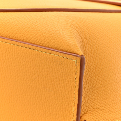 Loewe Calfskin Mini Gate Tote Mustard Yellow 15 of 15
