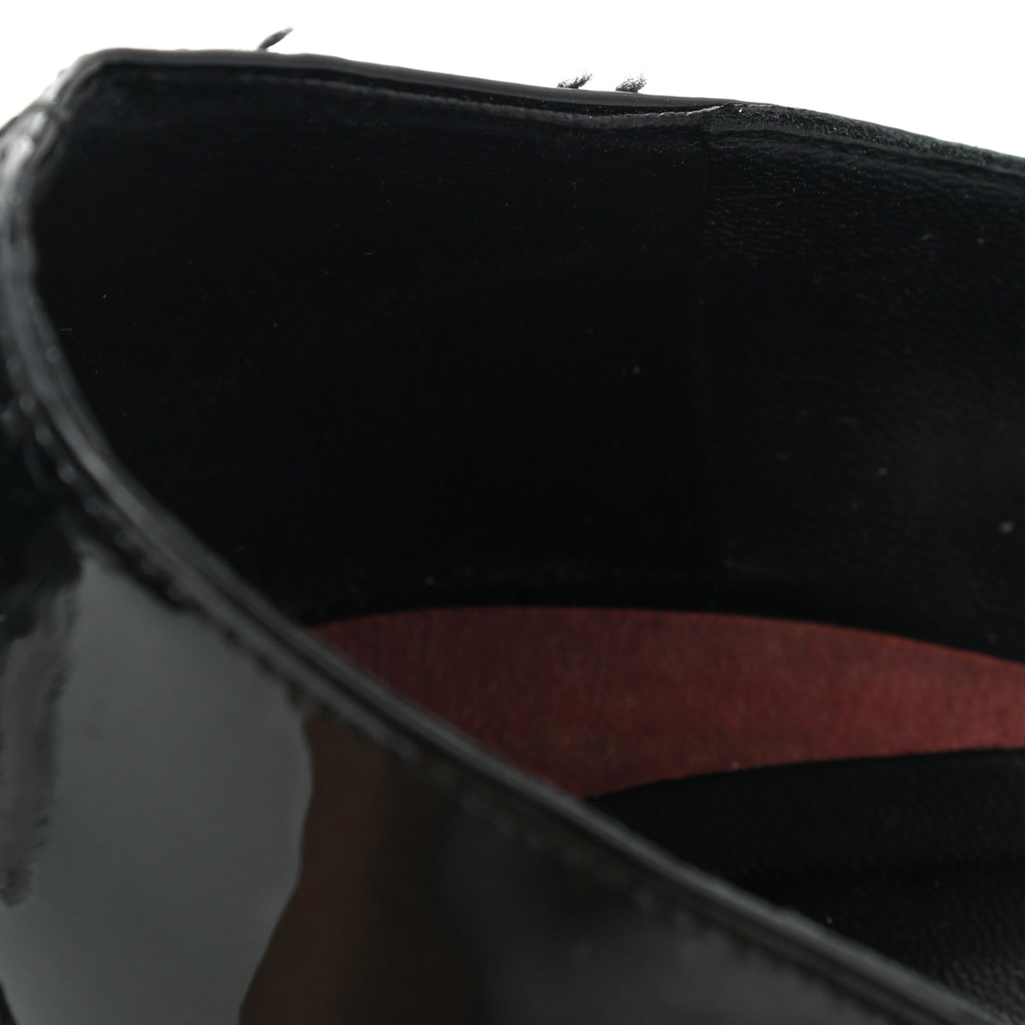 Patent Silver Cap Toe CC Pumps 38.5 Black