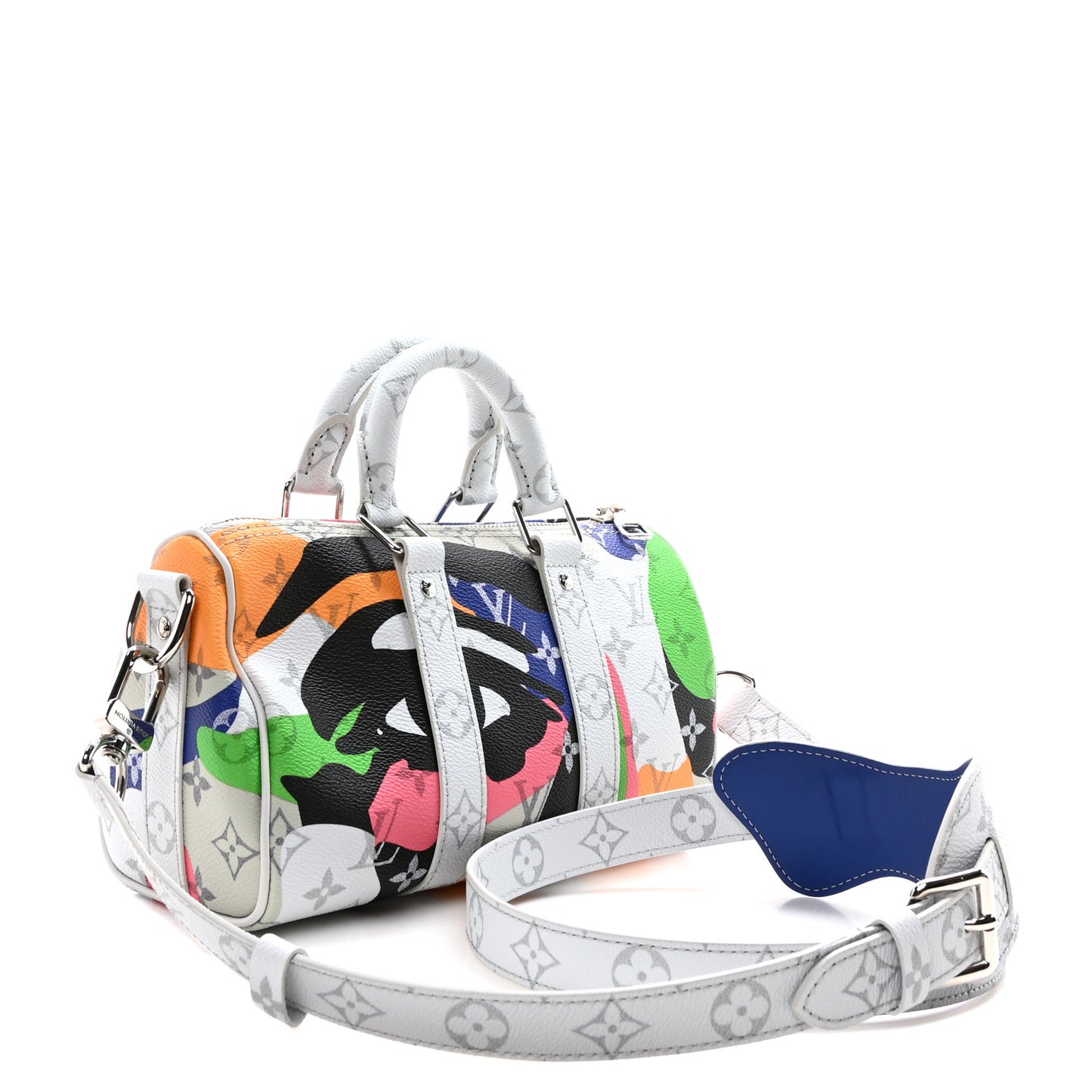 Monogram Calfskin Keepall Bandouliere 25 Multicolor