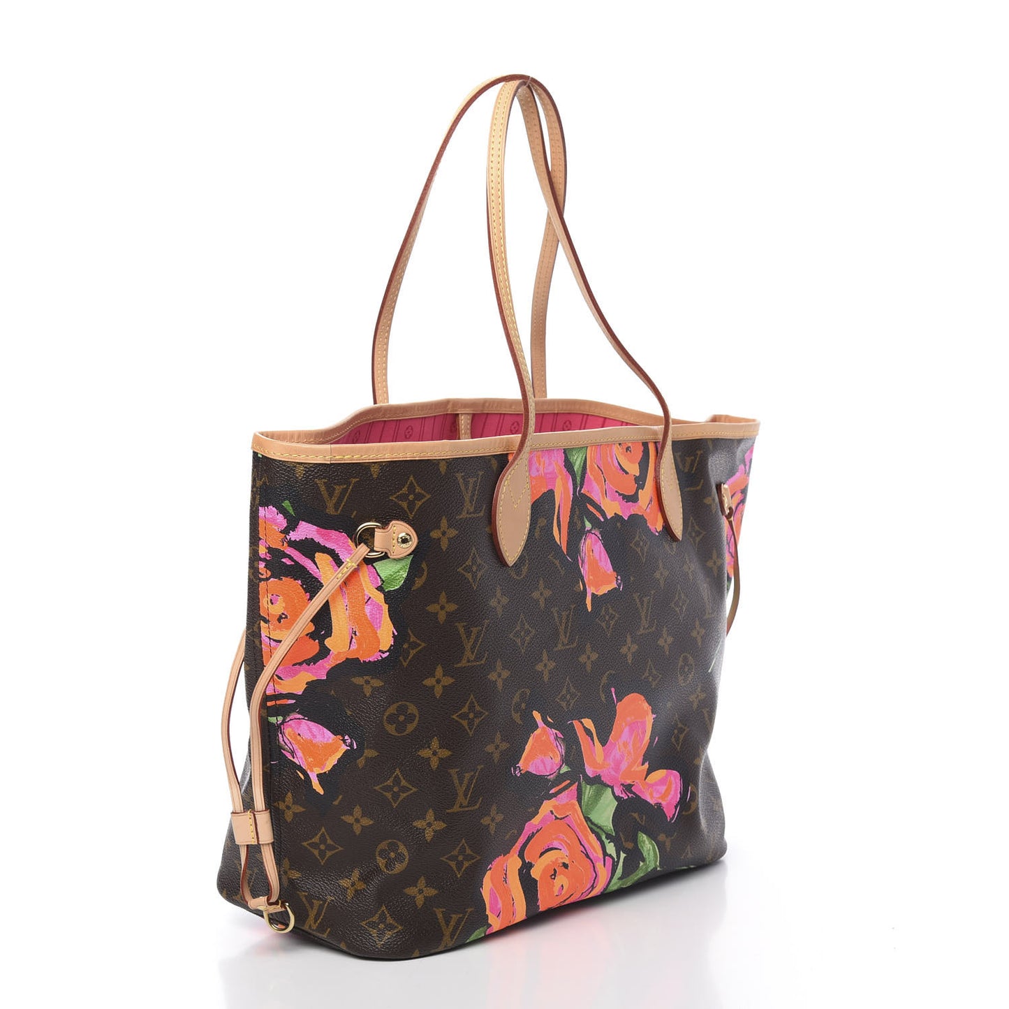 Monogram Roses Neverfull MM